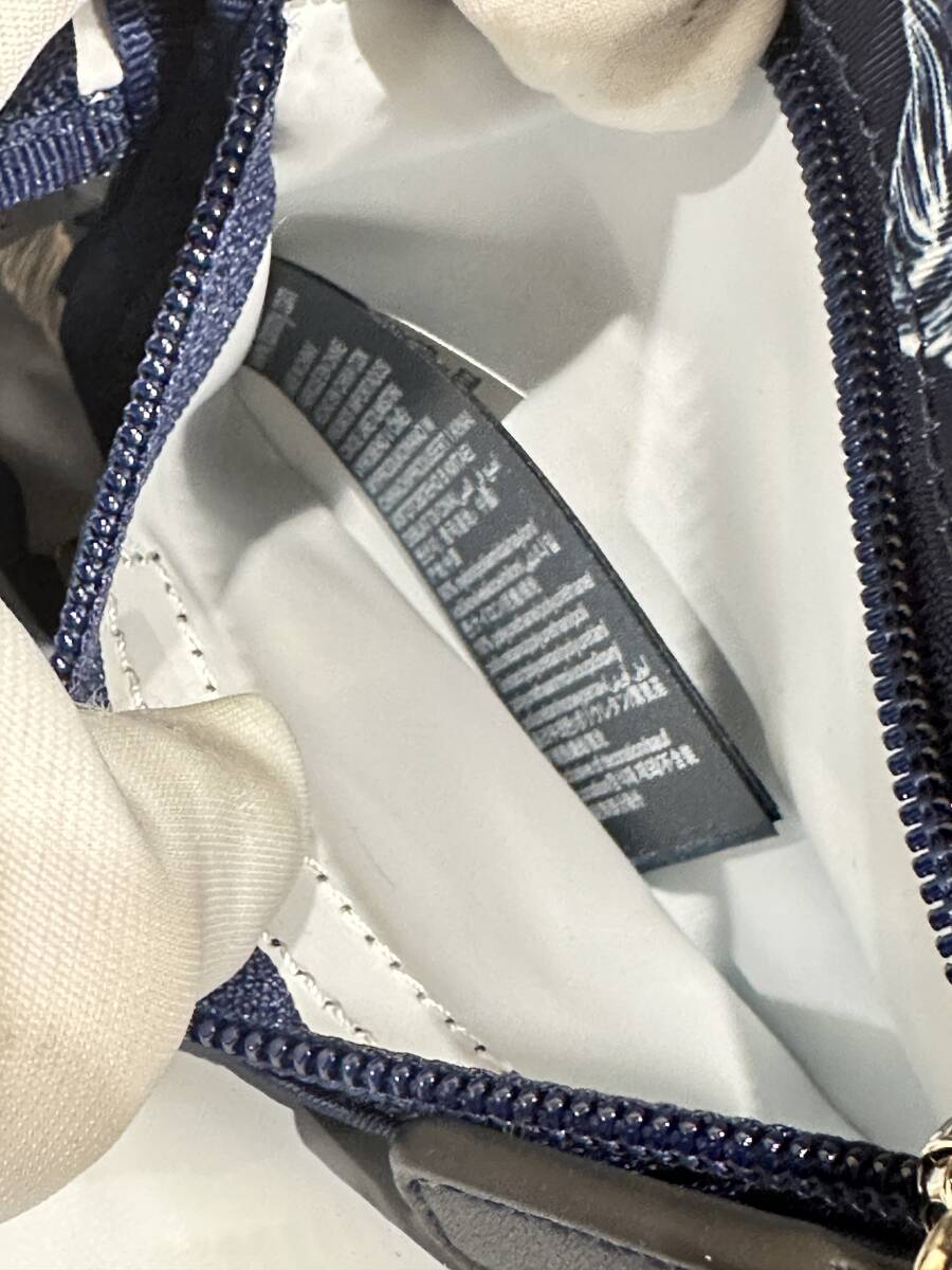 4264] TOMMY HILFIGER Tommy Hilfiger Logo Mark nylon shoulder bag body bag blue navy 17×6× height 12cm