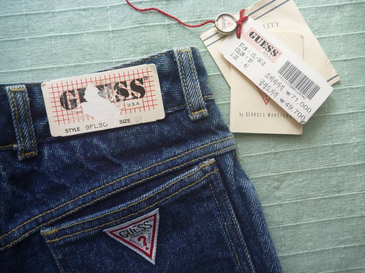 ■　GUESS　ゲス レギュラースリム　W53_画像4