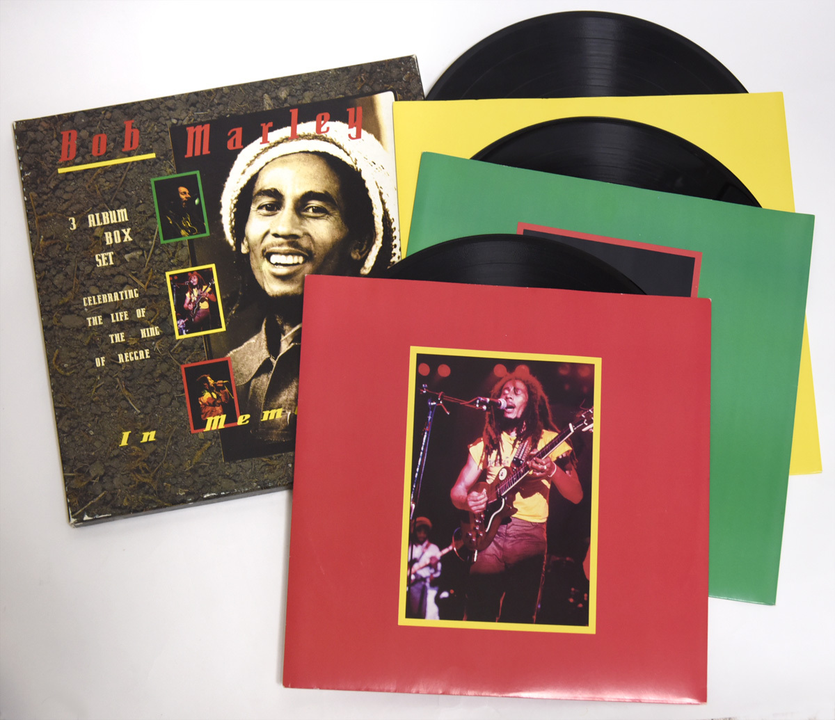  audition possible Bob Marley / In Memoriam (3 ALBUM BOX SET) TROJAN TALL 400 valuable 3 sheets set LP record Bob *ma- Lee Reggae Reggae 