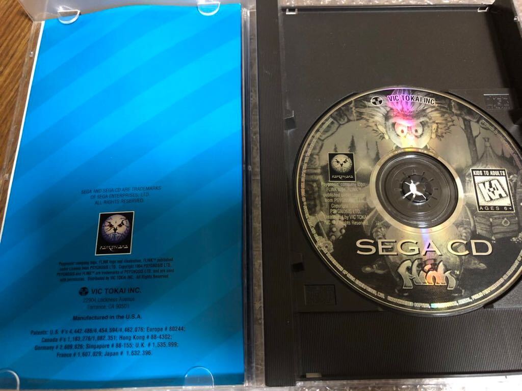 Sega CD Flink フリンク 美品 動作確認済♪ メガCD メガドライブ の画像4