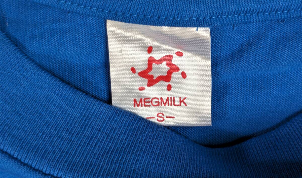 * snow seal meg milk /MEGMILK T-shirt S size cotton 100% not for sale Novelty * unused *