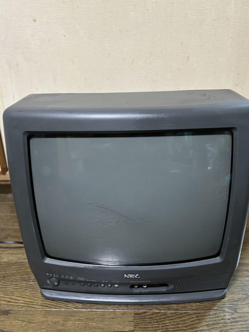 レトロ ブラウン管 テレビ C-14R5型 14型 NEC_画像1