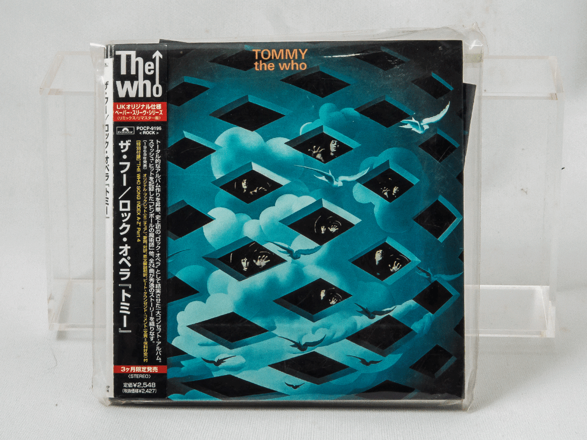 送料185円〜/ザ・フー/Tommy/ロック・オペラ・トミー/紙ジャケ/リミックスリマスター盤_画像1