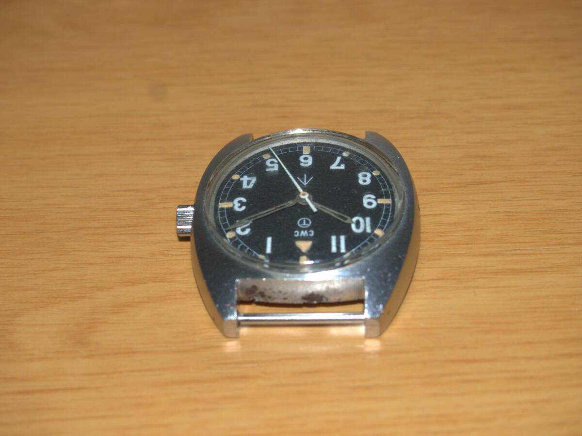 【ジャンク（稼働品）】CWC W10/6645-99 イギリス軍用時計 手巻き カボットウォッチカンパニー ミリタリーウォッチ_画像4