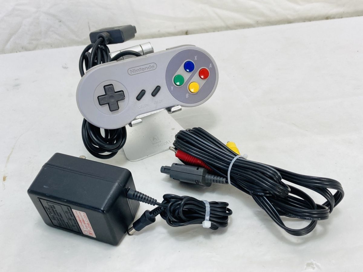  nintendo Nintendo SFC Super Famicom Jr. Hsu fami Junior корпус оригинальный контроллер рабочее состояние подтверждено HY-240321011