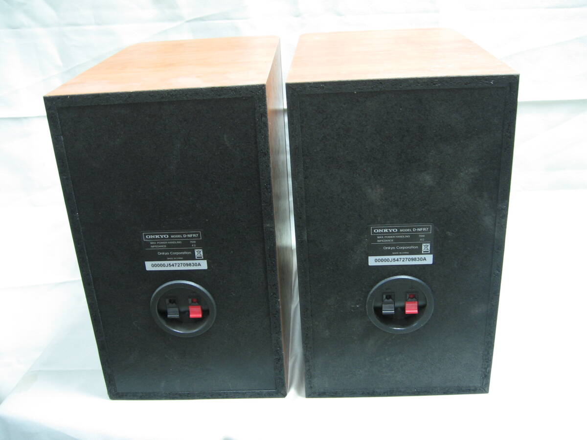  speaker *2 collection (4 piece )* on both *ONKYO*D-NFR7*D-V77A