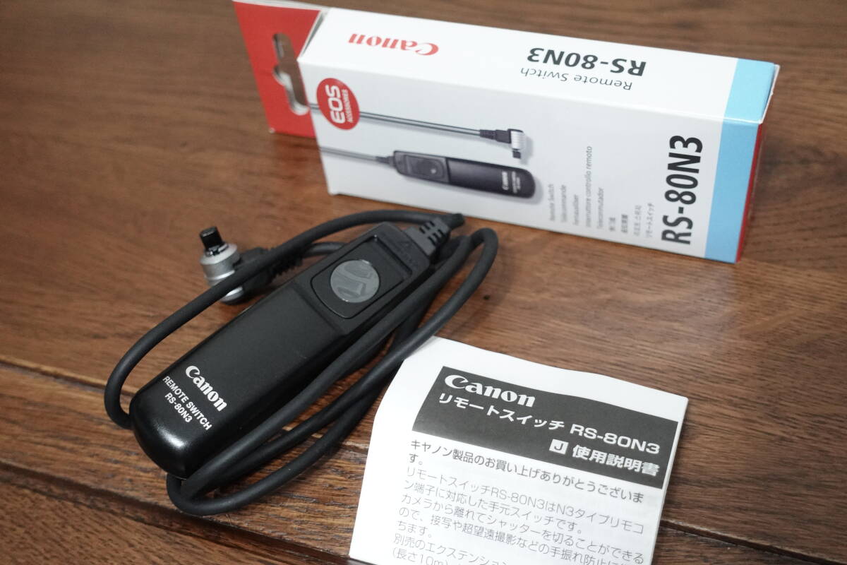  Canon remote switch RS-80N3