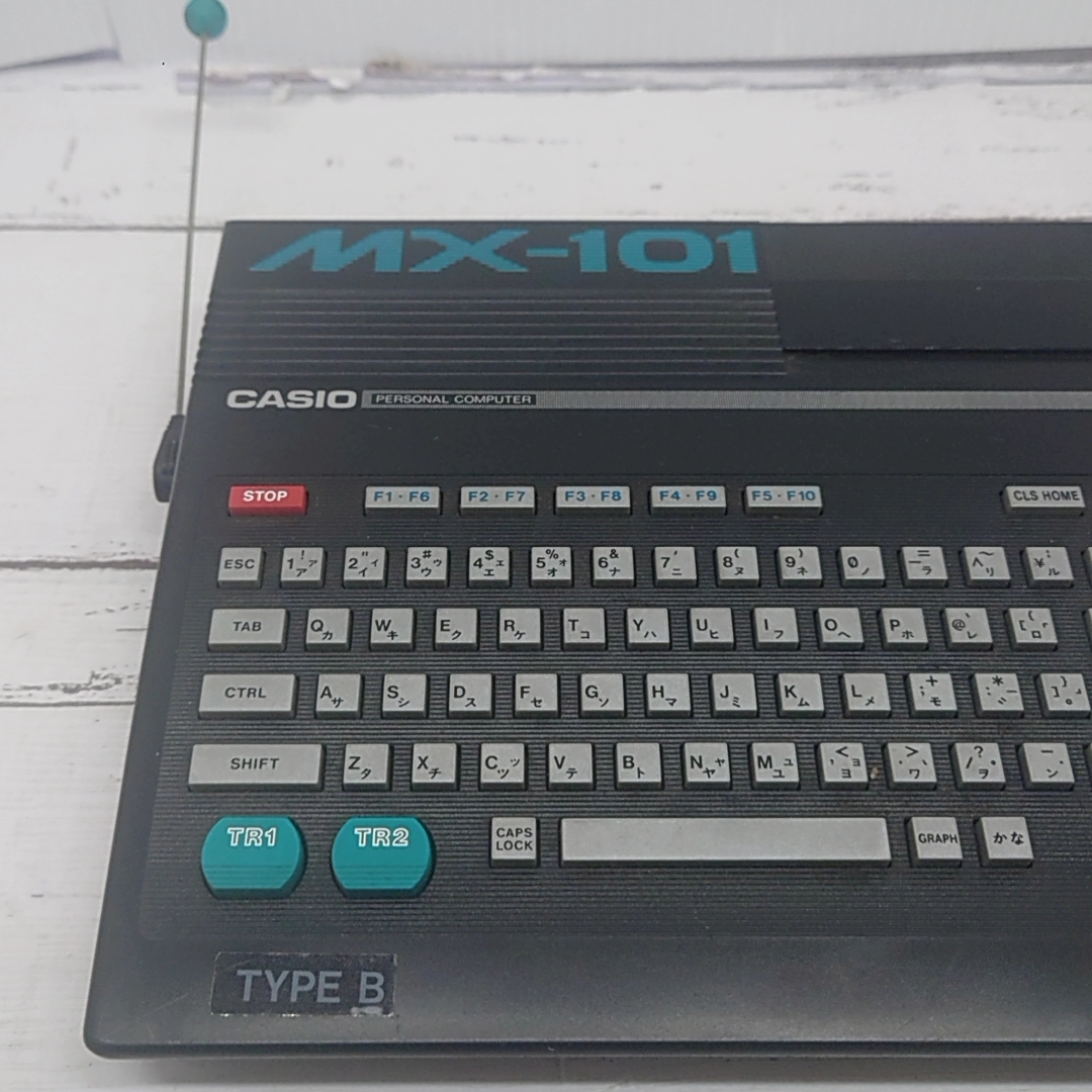 CASIO MSX MX-101 TYPE B 本体のみ 企業ロゴ入り カシオ_画像2