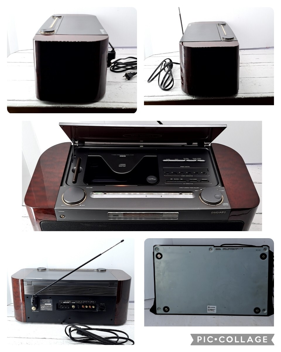 FM音出し確認済 SONY Celebrity D-3000 リモコン GIUGIARO DESIGN CD Deck Audio ソニー セレブリティ CDデッキ オーディオの画像2