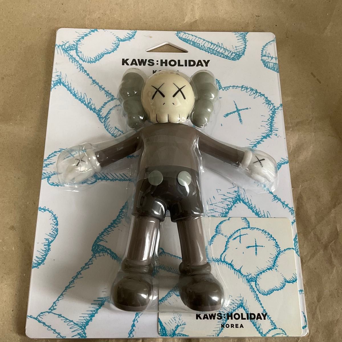 KAWS HOLIDAY KOREA Bath Toy COMPANION Brown コンパニオン KAWS HOLIDAY KOREA Bath Toy COMPANION Brown コンパニオン