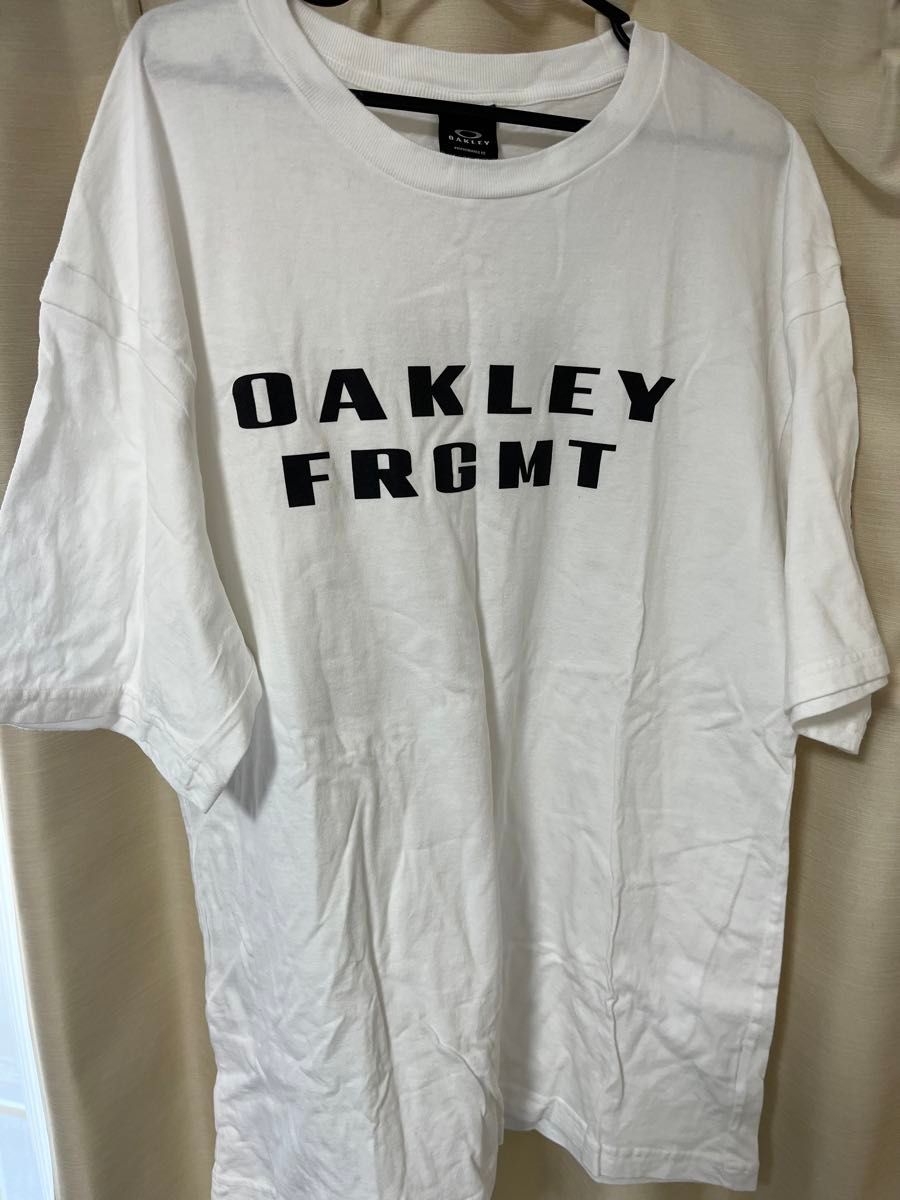 OAKLEY オークリー FRAGMENT フラグメント コラボ Tシャツ 白 ホワイト