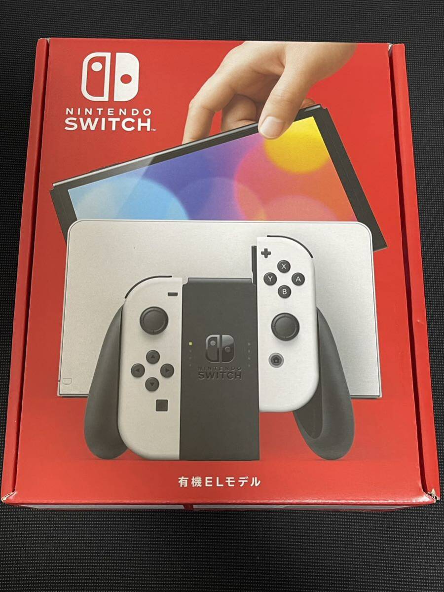 新品未開封 Nintendo Switch(有機ELモデル) Joy-Con(L)/(R) ホワイト 任天堂 ニンテンドー スイッチ マリオ ゼルダの画像1