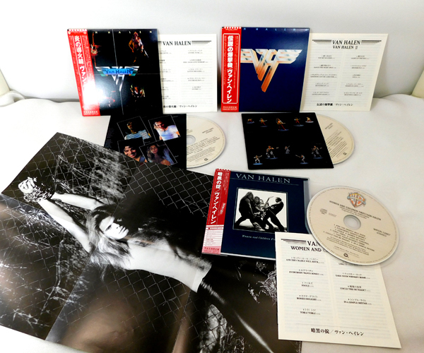 ヴァン・ヘイレン VAN HALLEN [CD] 6タイトルセット 完全生産限定盤 紙ジャケット仕様「炎の導火線/伝説の爆撃機/戒厳令/1984/他」_画像3