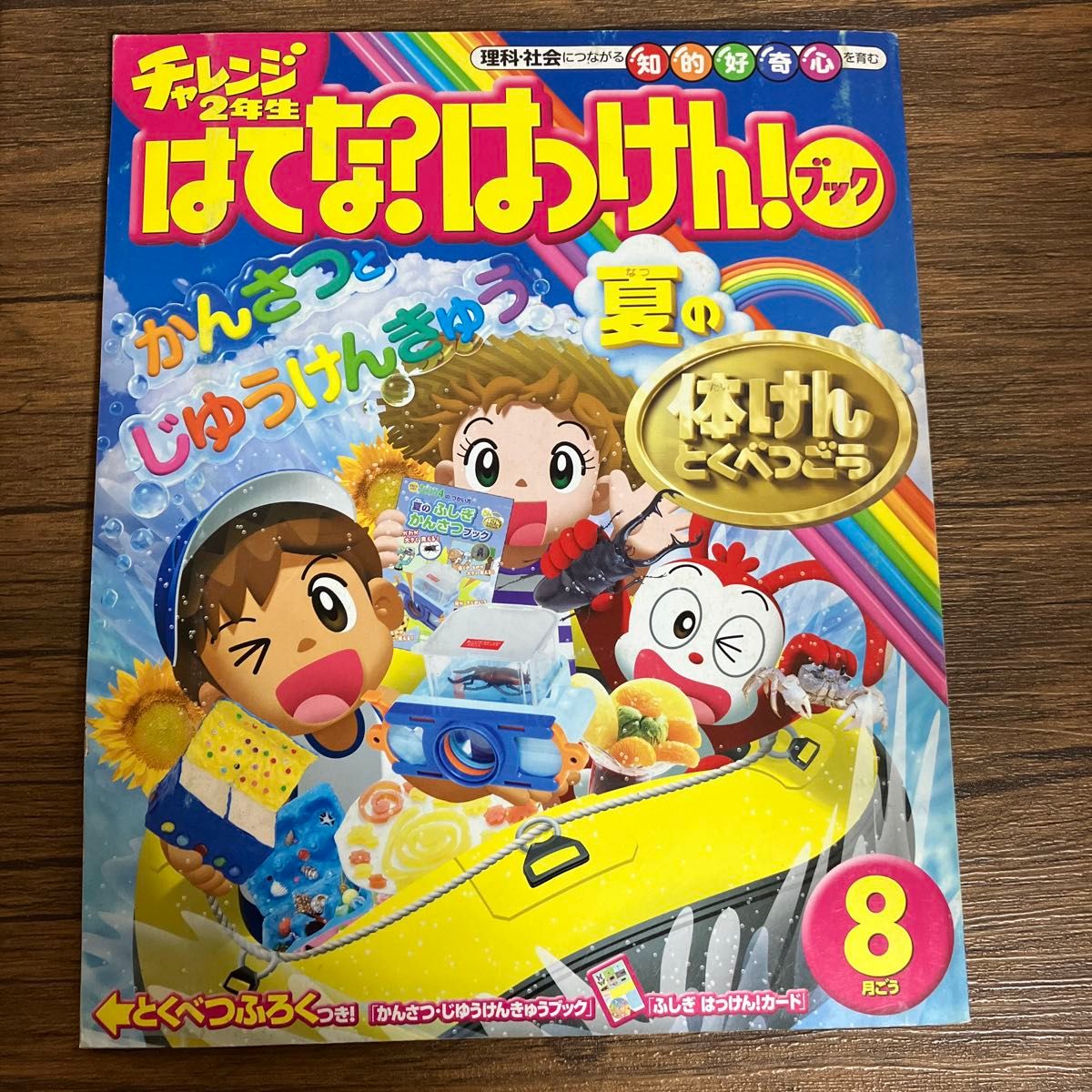 チャレンジ 2年生 はてなはっけん ブック 