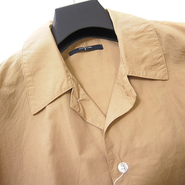 新品 Grand PARK ニコル 日本製素材 オープンカラー シャツ 50 (LL) 【I48282】 NICOLE 春夏 メンズ 長袖 オーバーサイズ カジュアルの画像3