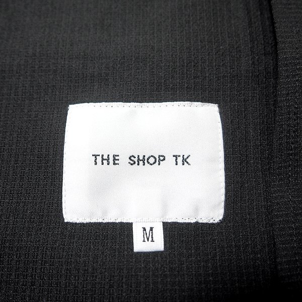  new goods Takeo Kikuchi air dot stretch summer jacket L black [J53051] THE SHOP TK spring summer men's blaser . water speed . washer bru