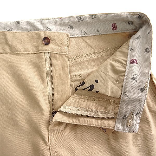  новый товар CHUBEIchuu Bay 23AW хлопок стрейч конические брюки L бежевый [CH1434110_17] мужской брюки всесезонный chino
