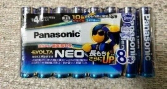 パナソニック　エボルタNEO　単4  アルカリ乾電池　8本セット