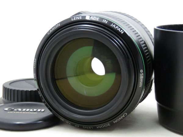 [22459V3]★実用品★CANON EF 70-300mm F4.5-5.6 DO IS USM フード付きの画像2