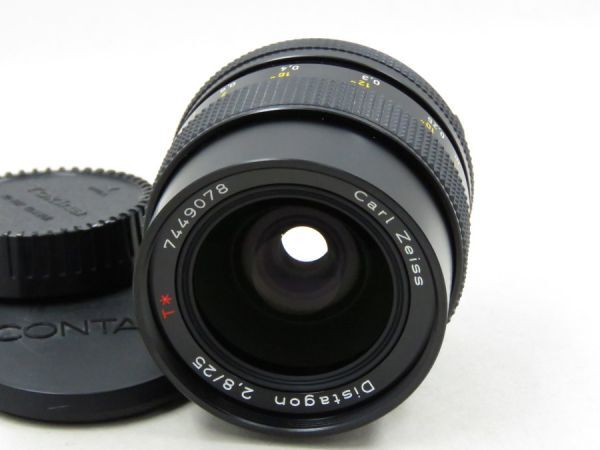 [22563Z2]★極上美品★CONTAX Carl Zeiss Distagon 25mm F2.8 T* MMJ_専門店より限定入荷しました！！