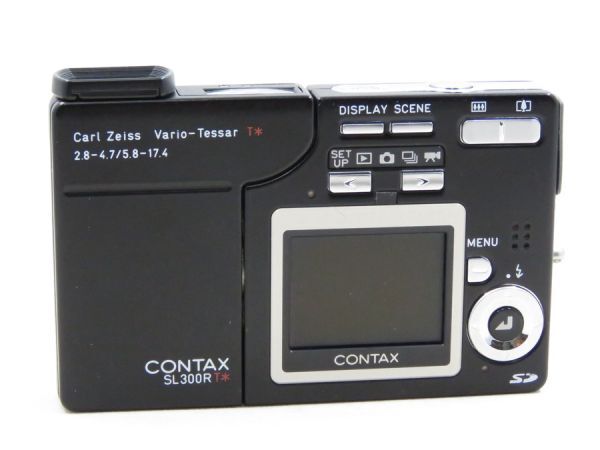 [22568T2]★超極上美品★CONTAX SL300R T* ブラック 取説・ケース付き_画像5