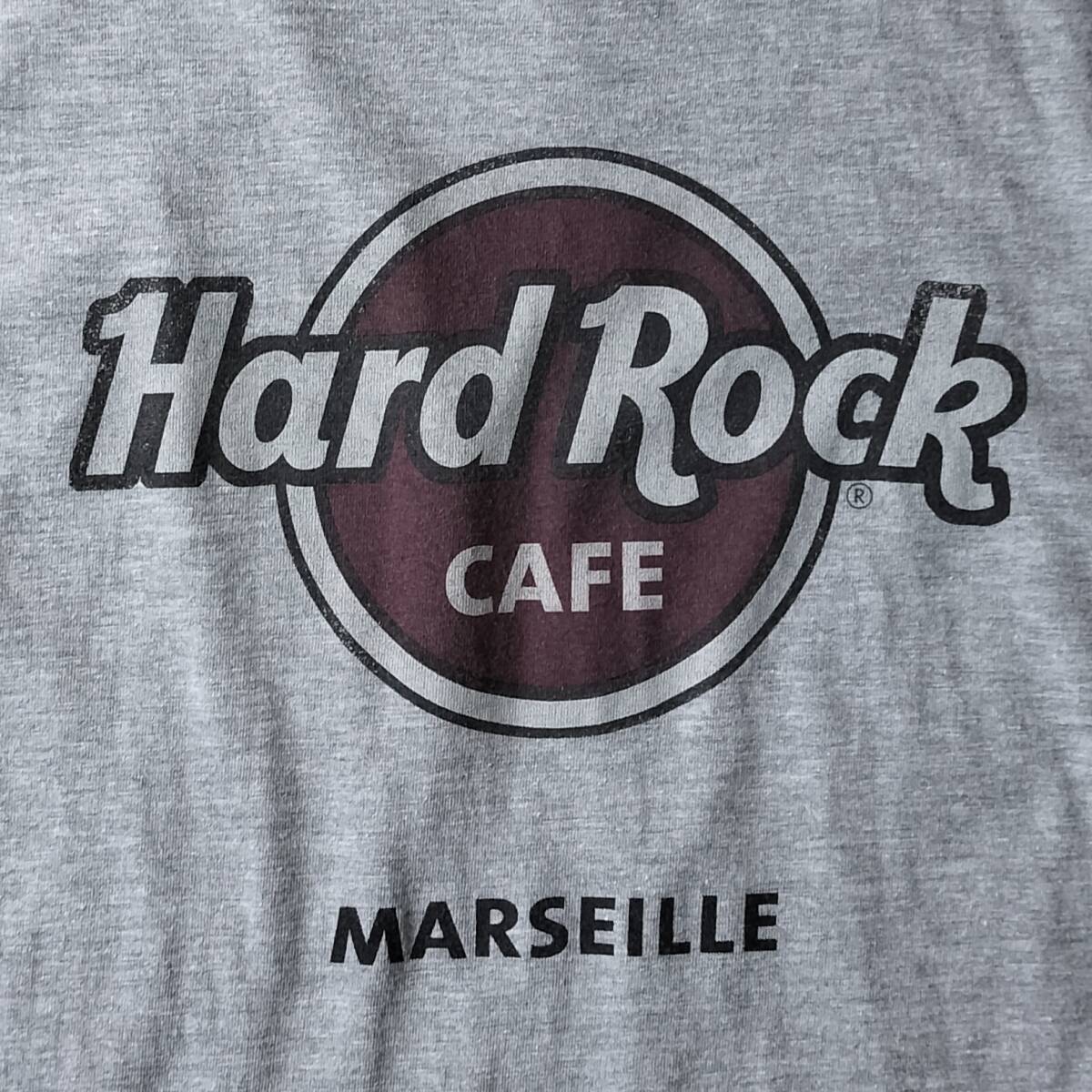 2000's Hard Rock CAFE プリントTシャツ ヴィンテージ 100％コットン グレー 表記Lサイズ USA輸入古着 良品の画像5