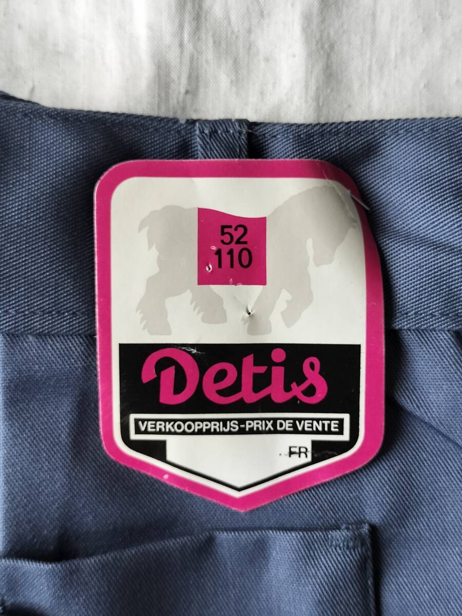 1970's デッドストック Detis ユーロワークパンツ ヴィンテージ ヨーロッパワーク フランスワーク Europe vintage 極美品 希少の画像9