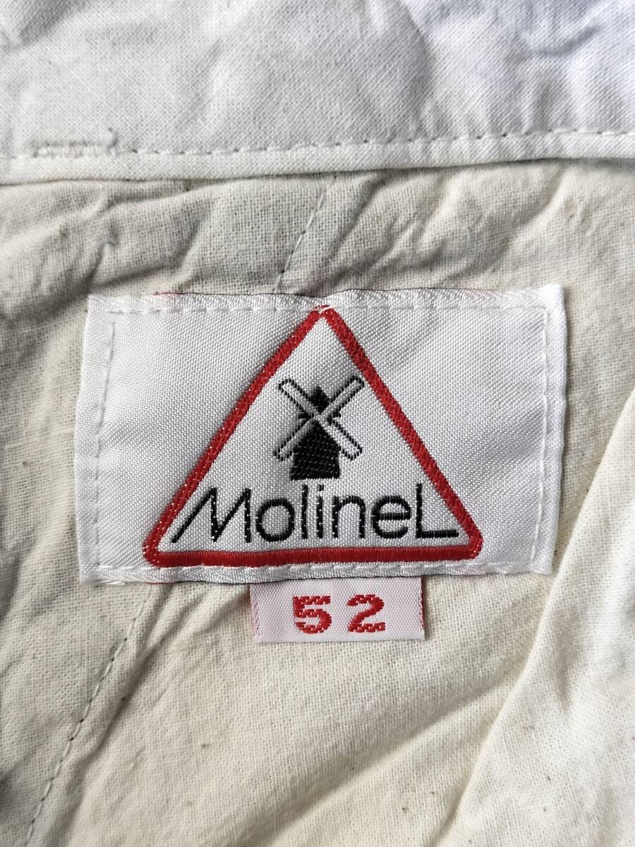 1980's~1990's Molinel フランスワークパンツ シェフパンツ ヴィンテージ 100％コットン フレンチワーク ユーロワーク France vintage 希少_画像9