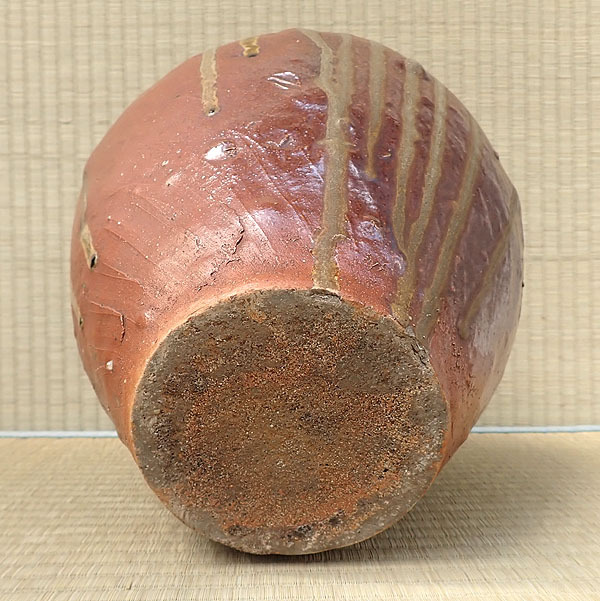  roasting thing [ Tokoname . Sawada -ply . work . vase height 30cm]. rice field -ply . Tokoname city designation less shape culture fortune flower vase flower go in flower raw peace . decoration thing decoration . ceramics antique old fine art 