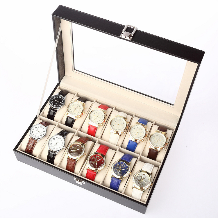  рука кейс для часов retro под старину коробка суммировать место хранения кожа коллекция 1 2 шт хранение высококлассный модный часы дисплей подарок 