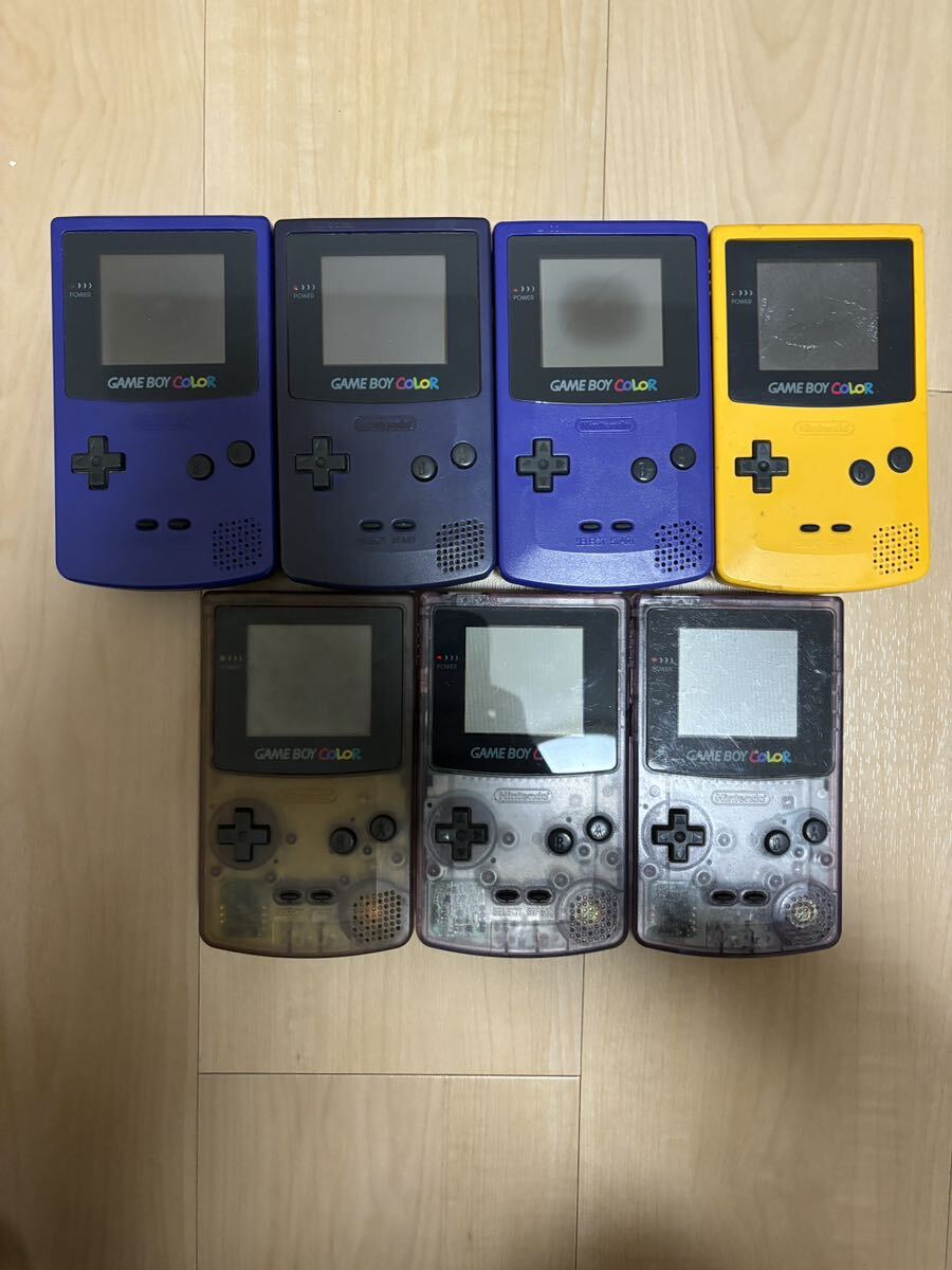 ゲームボーイカラー×7初代×4ポケット×2充電式アダプターなど_画像3