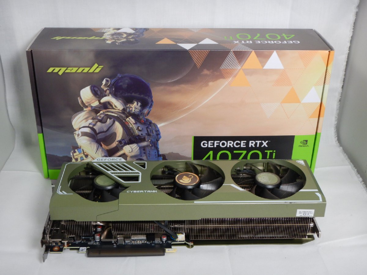 【サイコム】 Manli RTX 4070Ti Gallardo 12GB GDDR6X (GeForce RTX 4070Ti) @Used@ u0507C_画像1