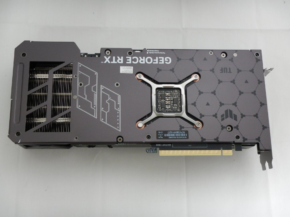 【サイコム】 ASUS TUF- RTX4070Ti SUPER 16G-GAMING (GeForce RTX 4070Ti SUPER) @Used@ u0507Aの画像5