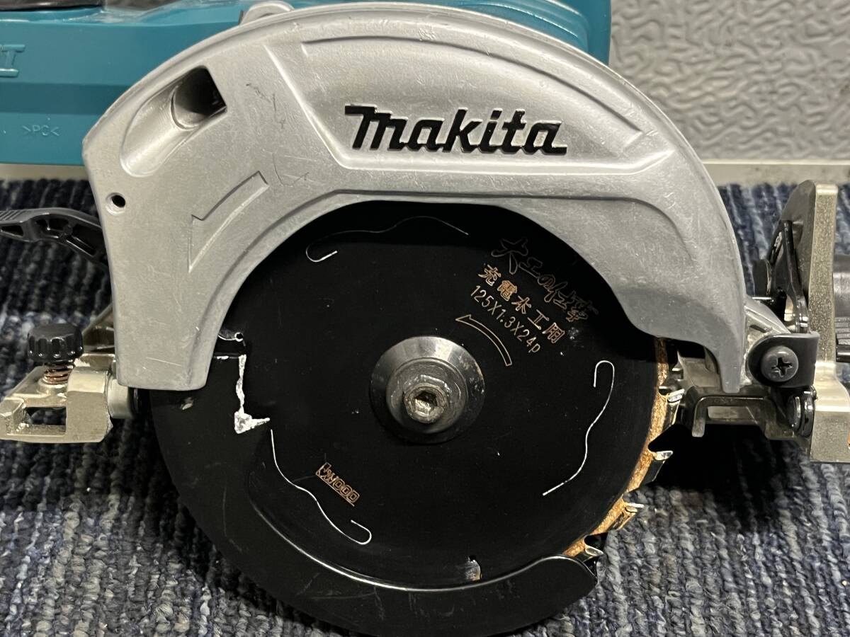 【美品】makita マキタ 14.4V 125mm 充電式マルノコ HS470D 本体のみ 2387_画像2