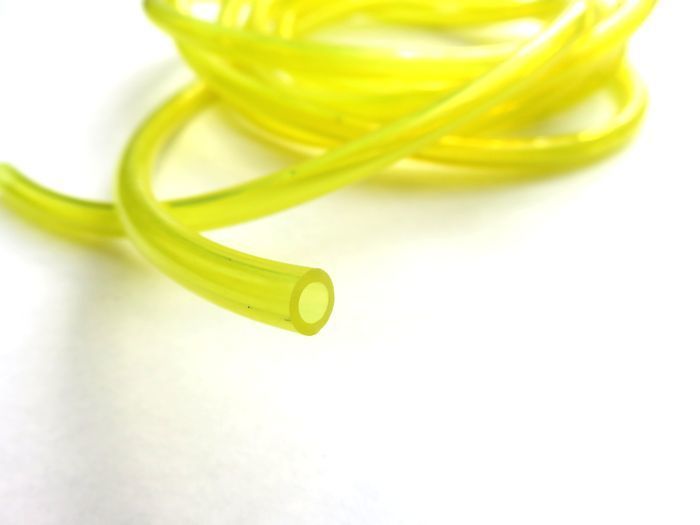  燃料ホース　1ｍ　サイズ　3mmX5mm　黄色ホース　fuel hose 　ヒューエルホース　ガソリンホース　　(黄色ホース1ｍ)_画像2