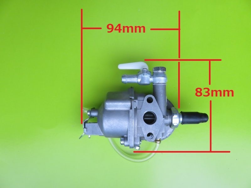 カワサキ　TD40　新品互換キャブレター！ １個　フロート式キャブレター　溝切機　除草機　エンジン　ミゾキリ 　(120)_画像4