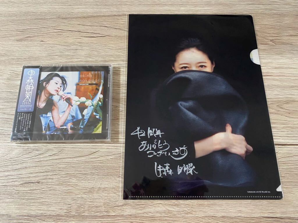 新品未開封 CD+42周年記念特典クリアファイル 中森明菜 Shaker+ 新品未開封 CD+42周年記念特典クリアファイル 中森明菜 Shaker+