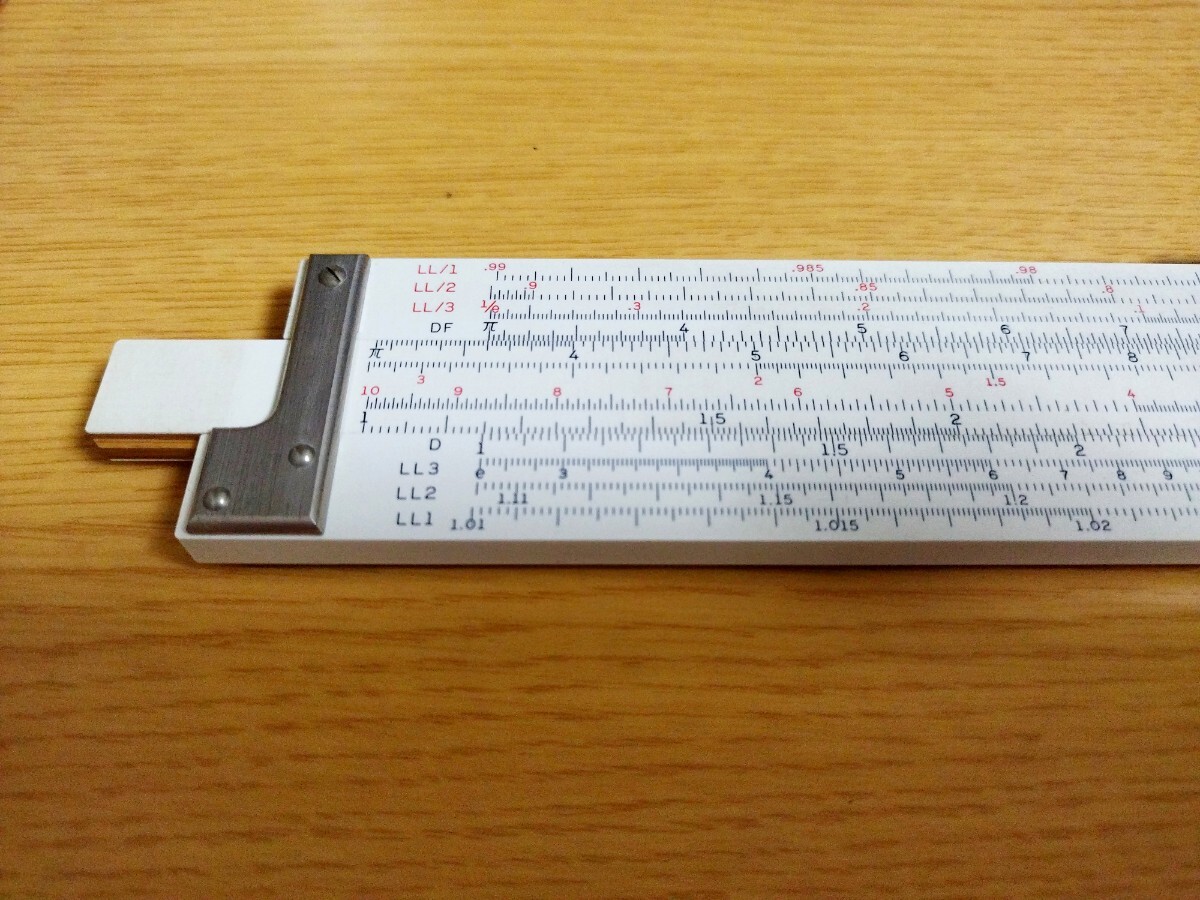 昭和レトロ SUN HEMMI ヘンミ 計算尺 Bamboo Slide Rule No.260 機械技術用の画像4