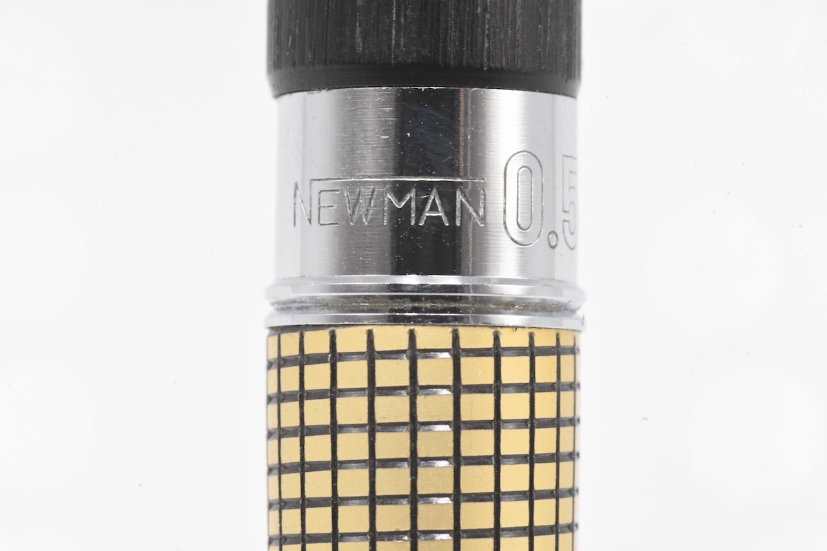 NEWMAN ニューマン 0.5mm 製図用シャープペン 黒 ブラック ヘアライン 20794146の画像6