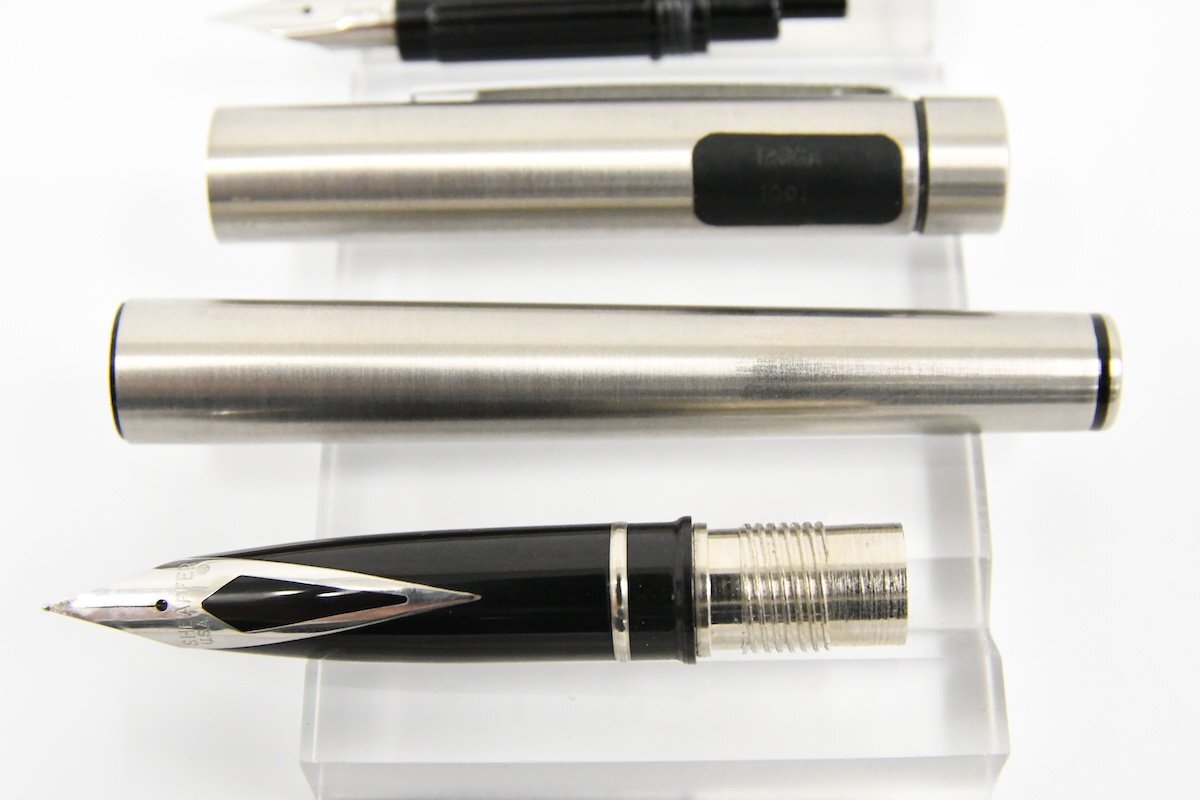 SHEAFFER シェーファー TARGA1001Fine 2本 PILOT パイロット BIRDIE 万年筆 3本セット 箱あり 20775247の画像7