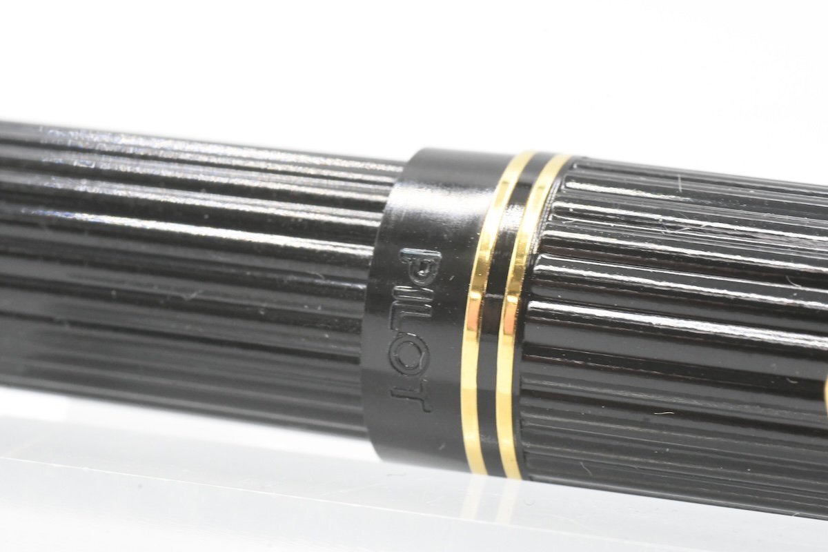 PILOT パイロット JUSTUS ジャスタス 万年筆 14K 585 F 箱付き 20794386の画像9