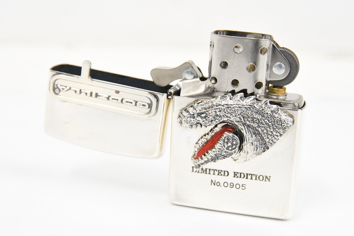 Zippo ジッポー GODZILLA ゴジラ LIMITED EDITION 限定品 パッケージ入り オイルライター 喫煙具 20795299_画像8