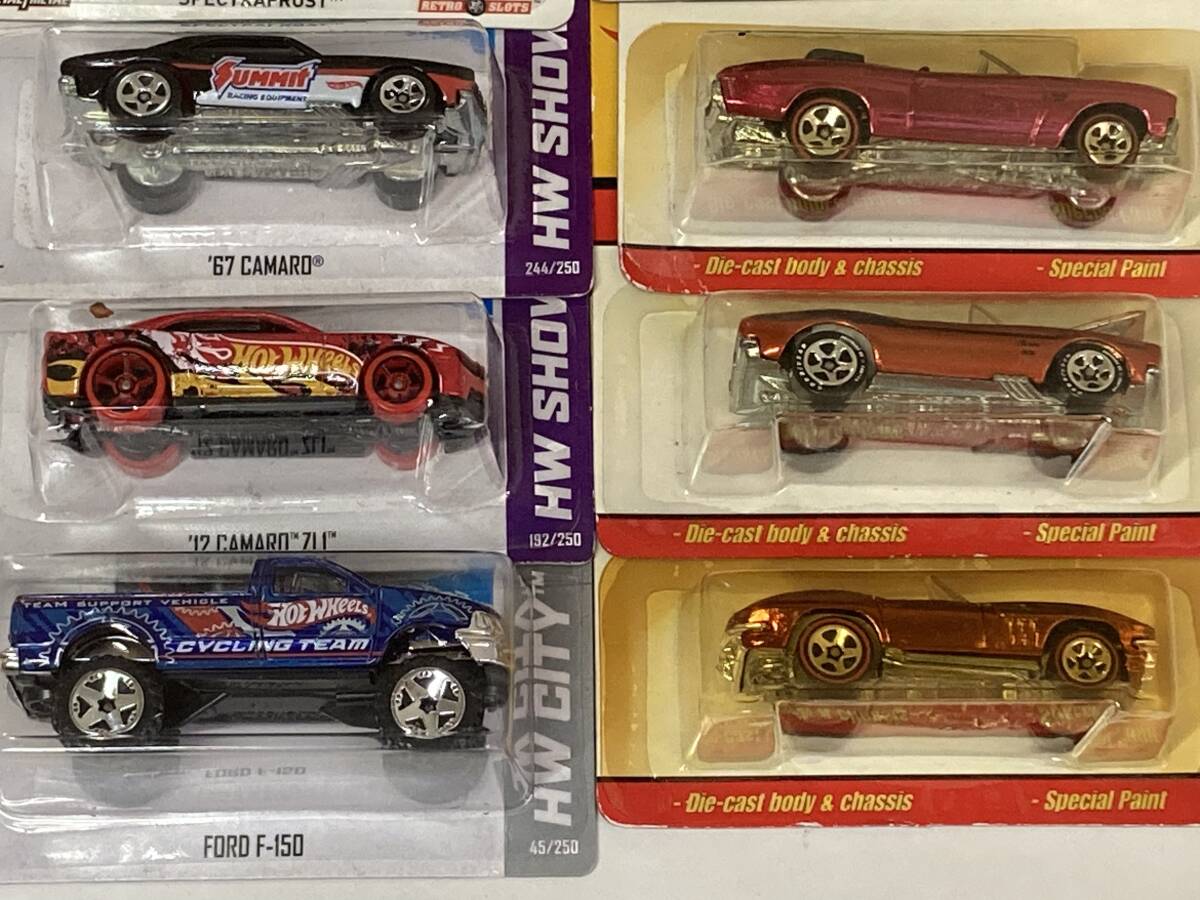 送料無料 ホットウィール Hot Wheels マテル 8個セット クールクラシックス コルベット カマロ シェルビーコブラ デイトナの画像2