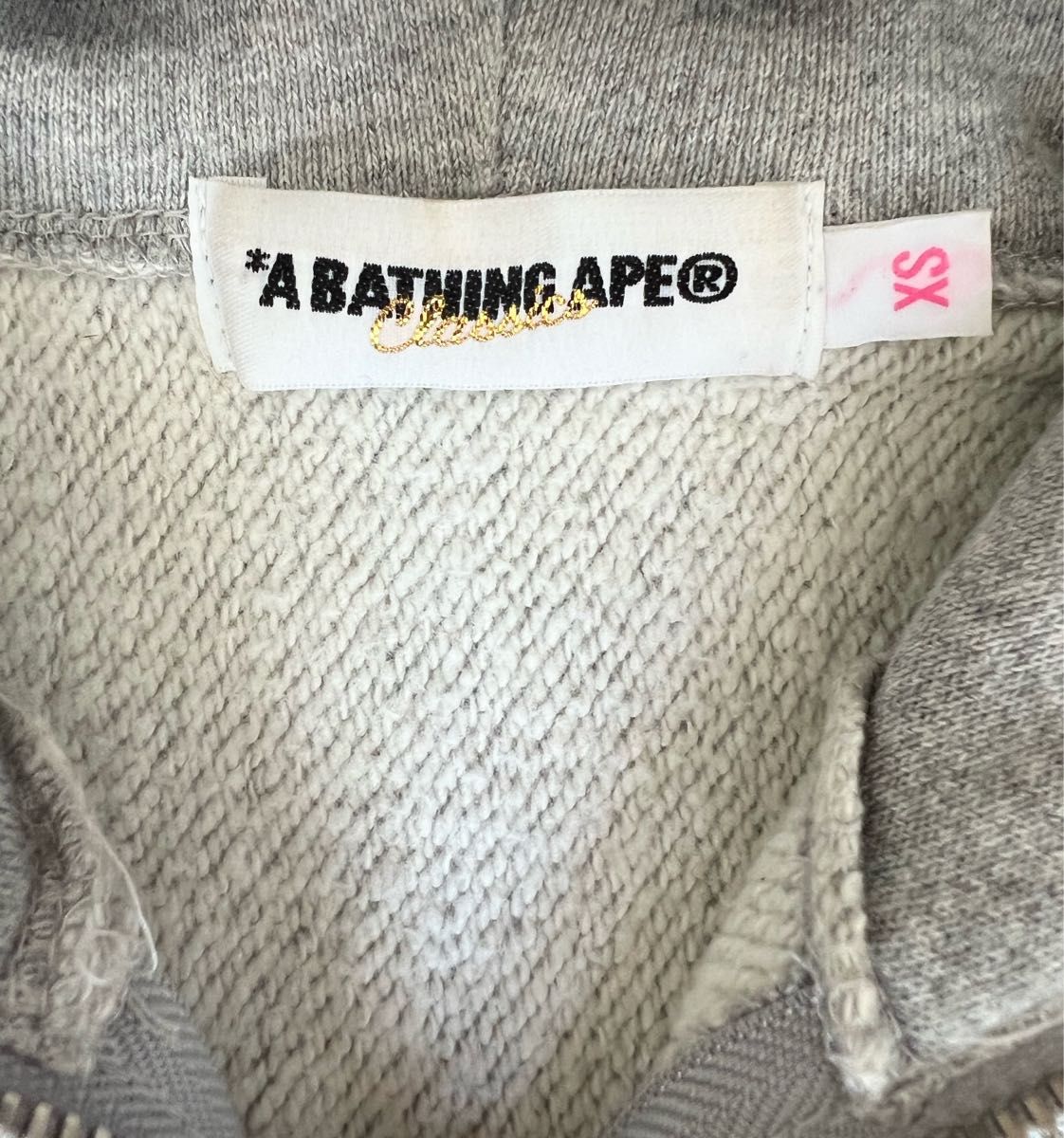 A BATHING APE (classics) BABY MILOとMARIOのコラボパーカー A BATHING APE (classics) BABY MILOとMARIOのコラボパーカー