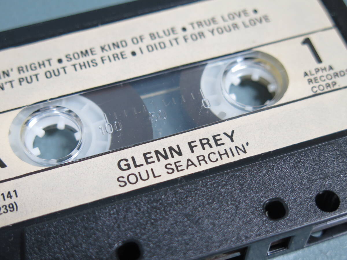 カセットテープ②グレン・フライ GLENN FREY【SOUL SEARCHIN'】ソロアルバム イーグルス MCA-88-3141 USED_画像4