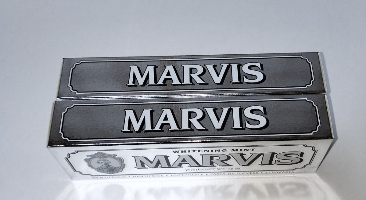 MARVIS(マービス) ホワイトミント75ml×2本
