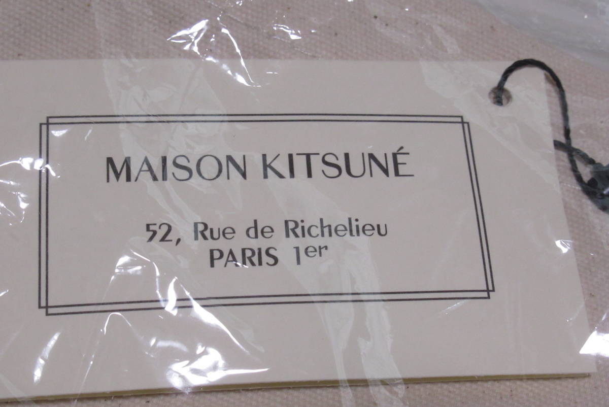 ★MAISON KITSUNE メゾンキツネ トートバッグ コットン