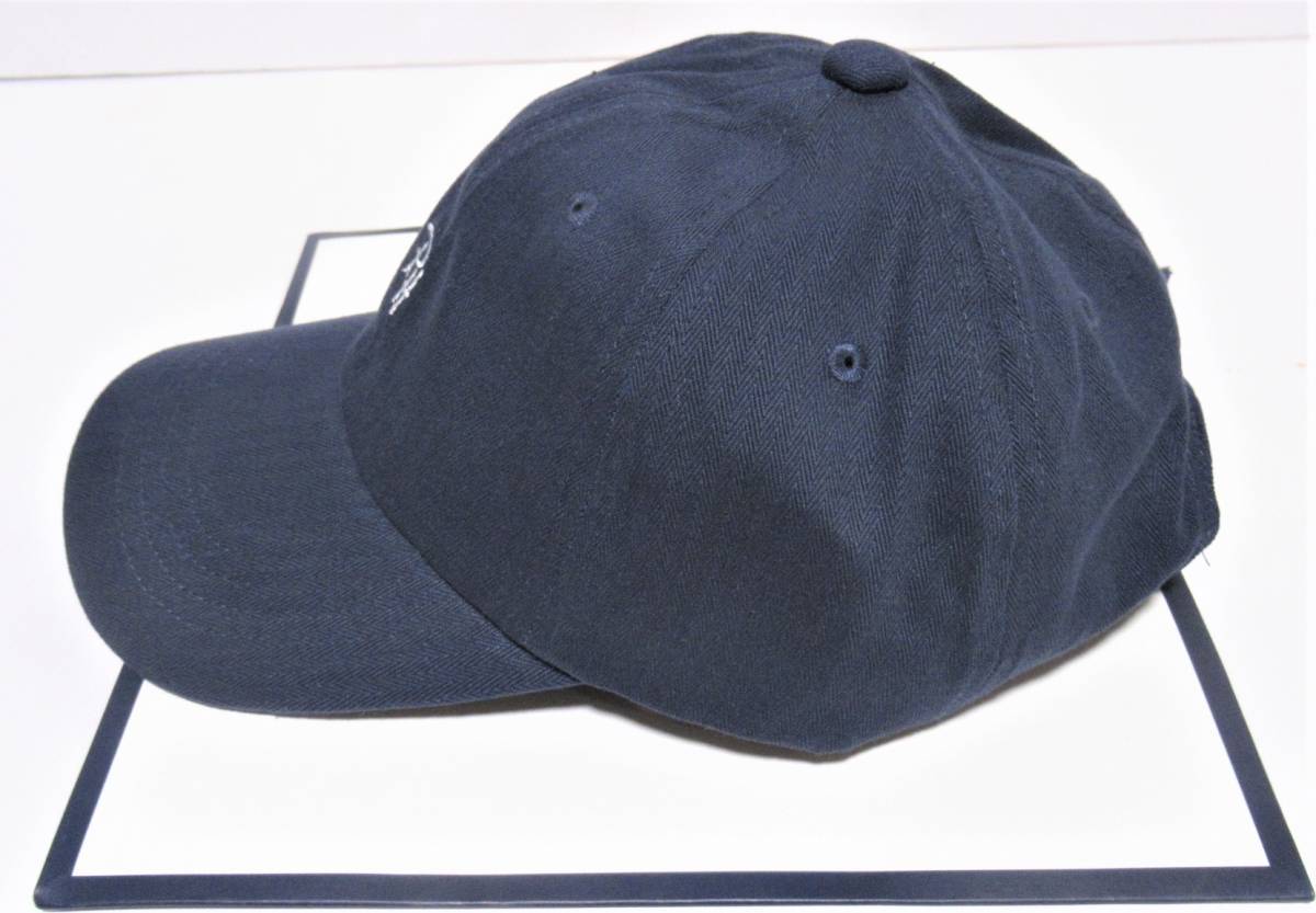 ★ロンハーマン Ron Herman RH HERRINGBONE CAP キャップ NAVY ネイビー 紺_画像3