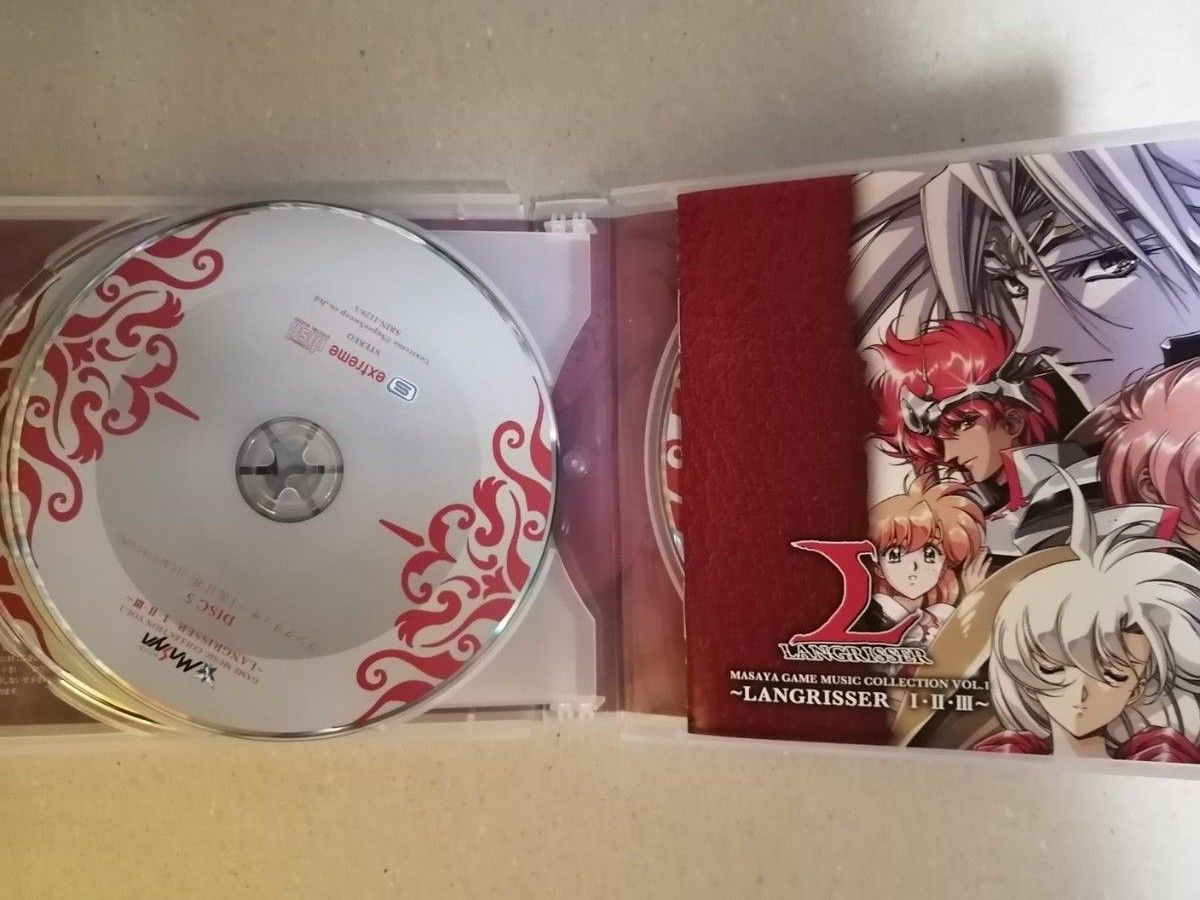 CD メサイアゲームミュージックコレクション vol.1 ラングリッサー1.2.3 (6枚組)