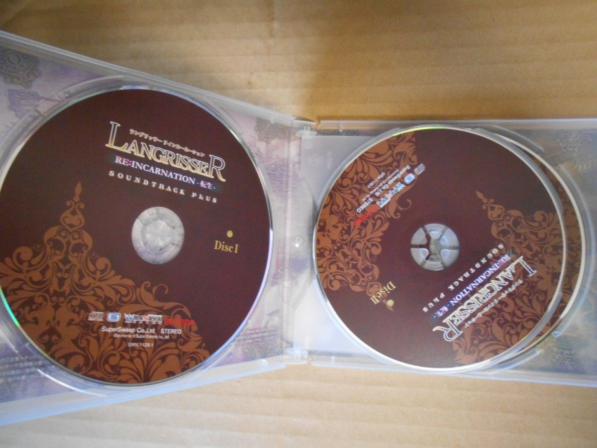 CD ラングリッサー リインカーネーション-転生- サウンドトラック PLUS (4CD)